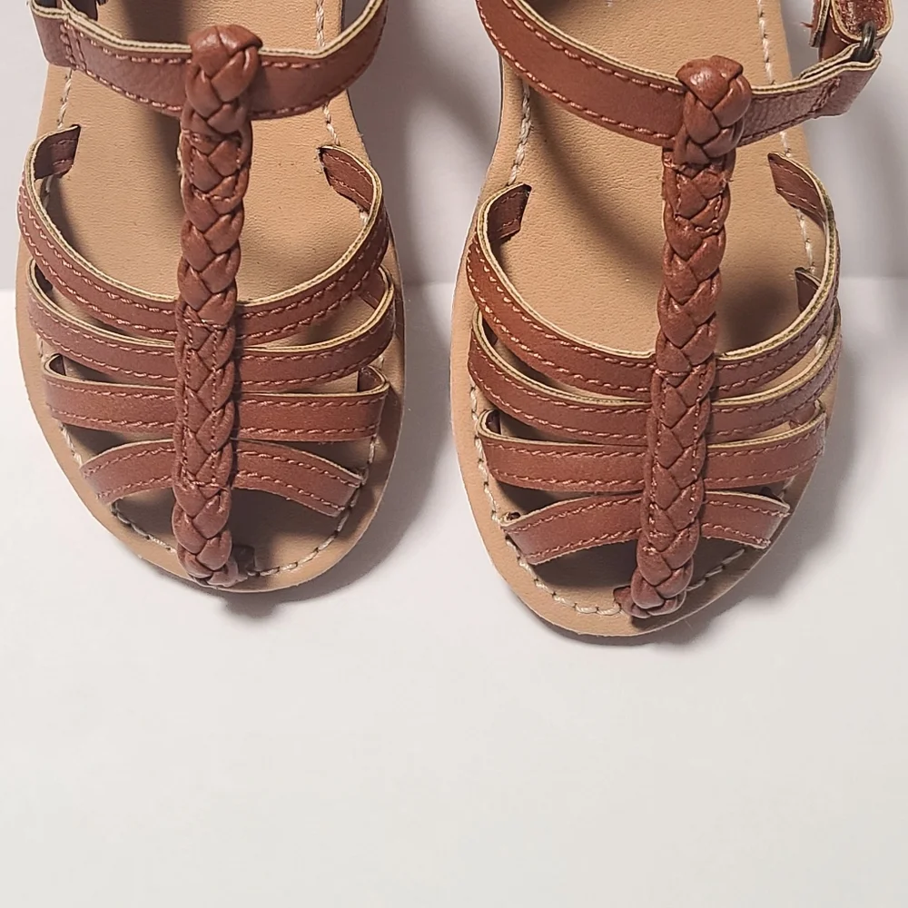 Brand New Boho Gladiator Toddler Girls Sandal, Size 10 - Picture 8 of 9